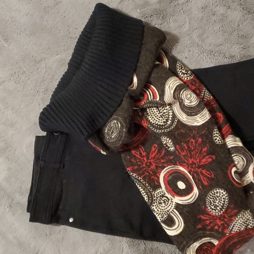 Like new tunic/sweater dress sz L Jr's - Picture 8 of 8